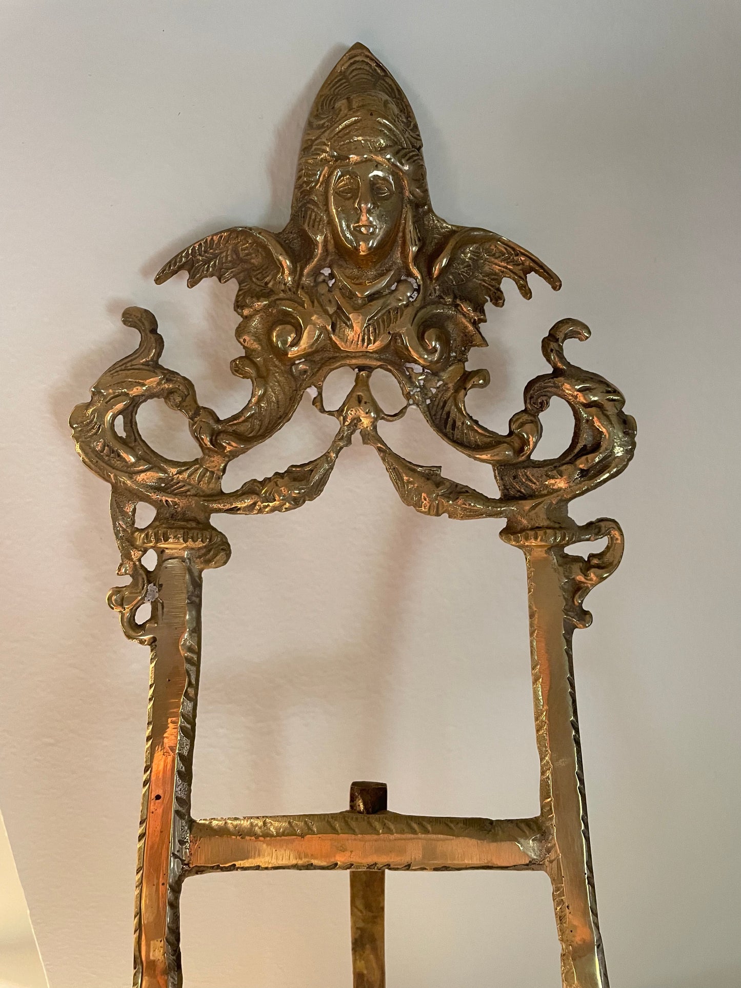 Antique Brass Easel