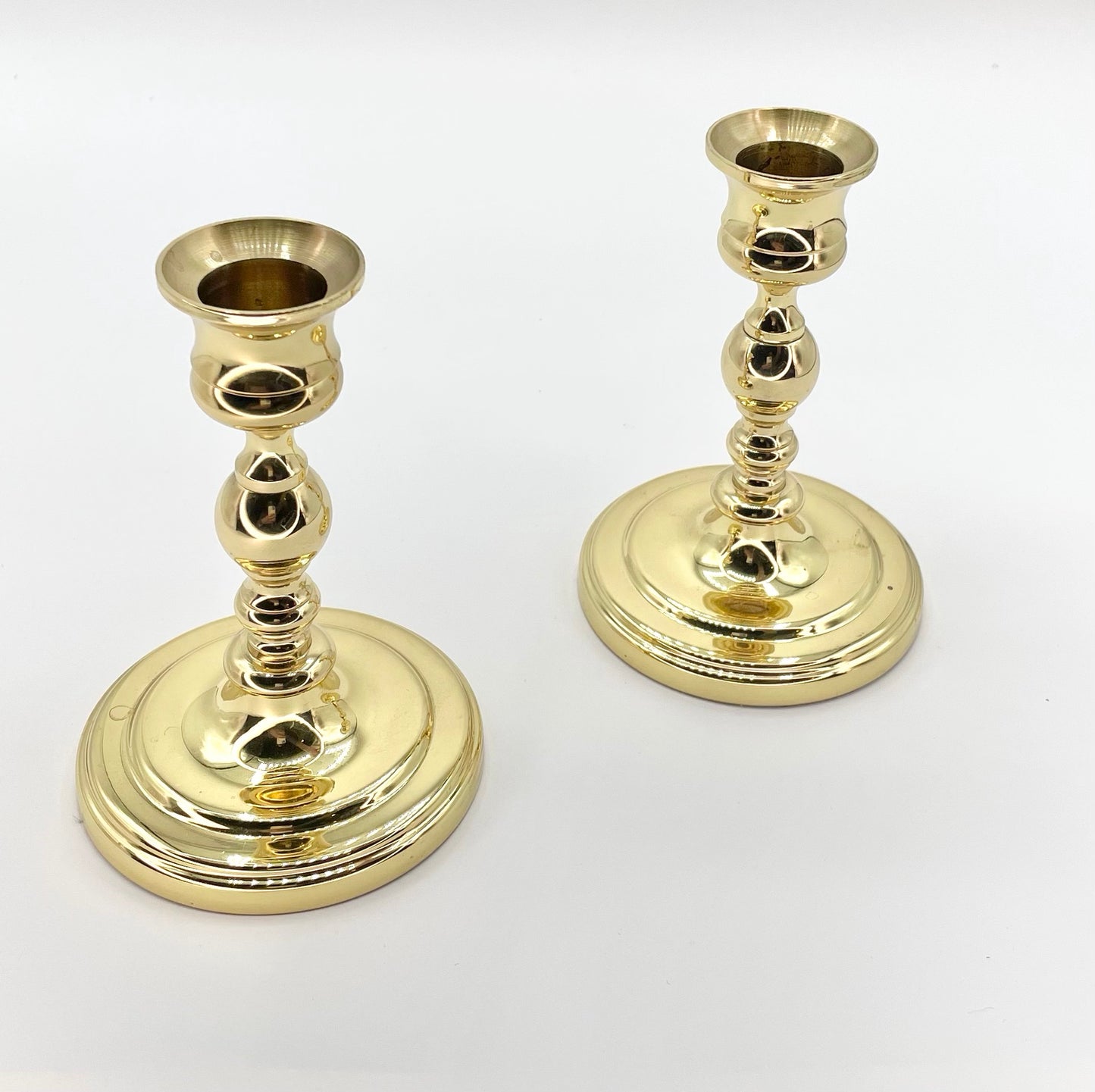 Brass Candlestick Holders