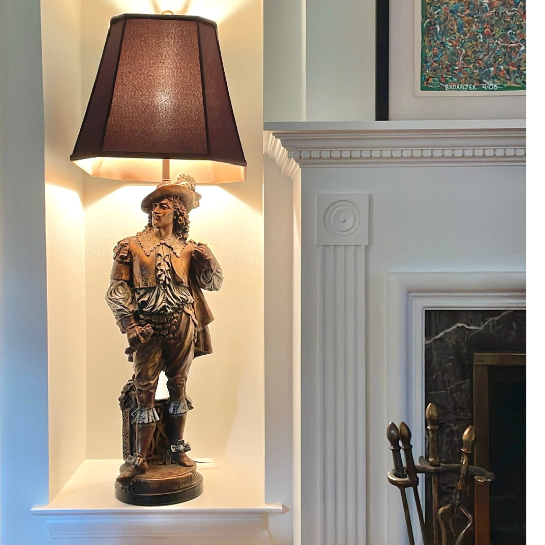 Don Juan Vintage Statue Lamp